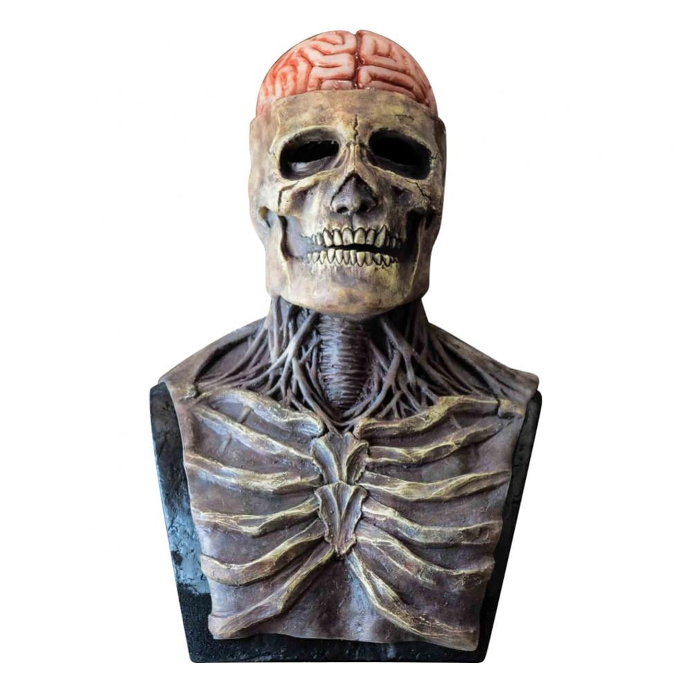 Halloween Face Mask Cosplay Ghost Masks Skeleton Skull Costume Half Party Biker 