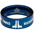 thumbnail image 5 of Think Twice Tungsten Carbide Ring, 5 of 9