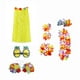 thumbnail image 4 of Conjunto de Disfraces hawaiano Sunnimix Traje de falda Luau 80cm amarillo, 4 of 8