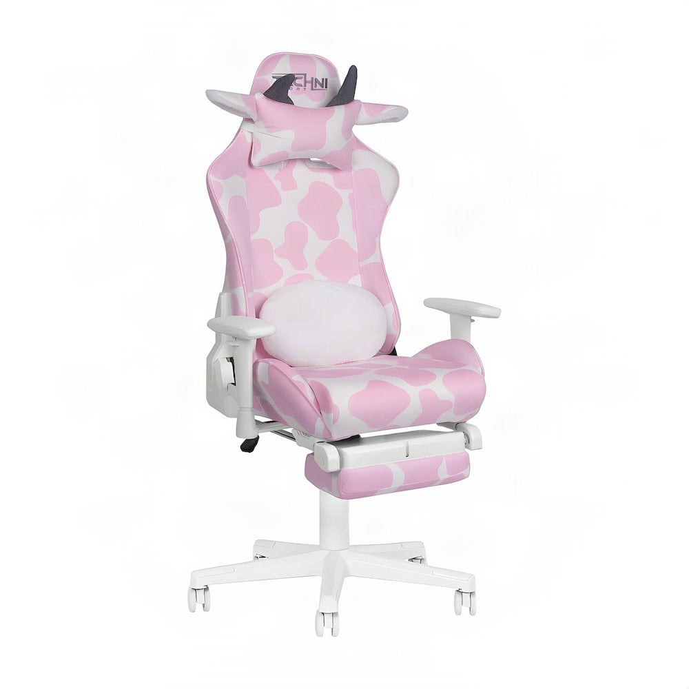 bison office pink cow print product