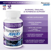 NeuropAWAY PM Nighttime Nerve Support Formula
