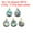 Mix Colors 10mm, variant on Mix Colors Abalone Shell Charm Water Drop Paua Shell Pendant Sea Abalone Shell 5 Pcs Mix Colors 10mm