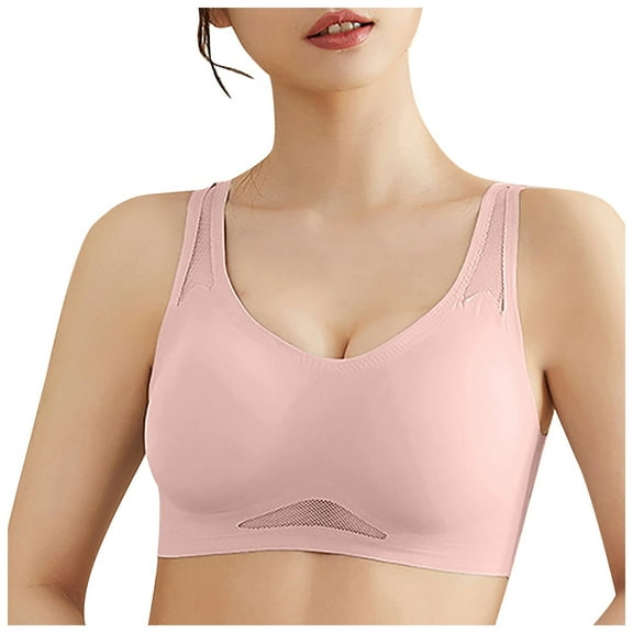 Womens Jelly Bras Wireless Comfortable Bra Supportive No Underwire Bras Tshirt Push Up Bralettes Plunge Seamless Bra