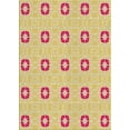 thumbnail image 1 of Ahgly Company Machine Washable Indoor Rectangle Transitional Gold Area Rugs, 8' x 12', 1 of 7