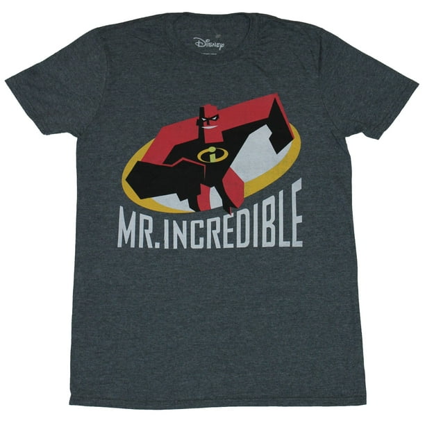 Disney The Incredibles (Pixar) Mens TShirt Stylized