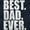 Navy, variant on Cool Father's Day Best Dad Ever Men's Big & Tall Crewneck Graphic Tee Brisco Brands 2X