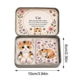 thumbnail image 2 of Pocket Hug Cat Acrylic Keepsake Token With Metal Tin Box Small Memorial Gift Cute Animal Ornament For Desk Display, 2 of 4