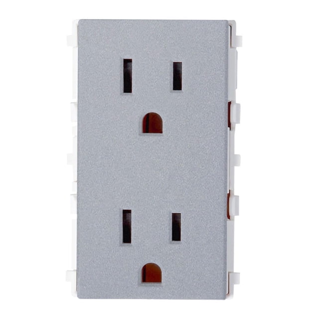 Contacto Dúplex Estévez Omega 127V 2Pt 3 Módulos