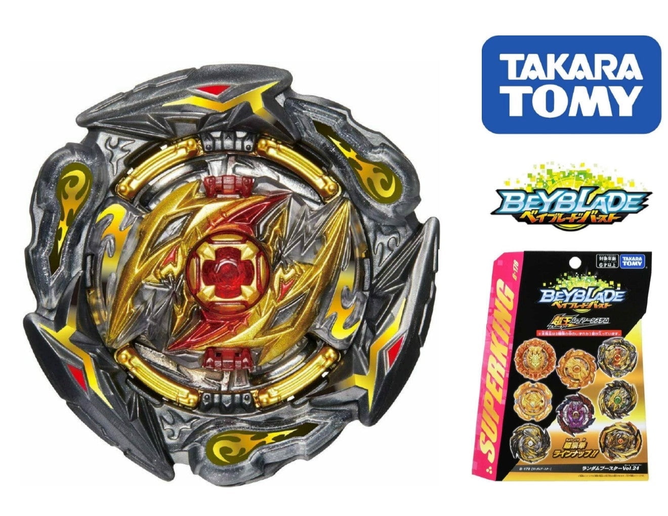 Takara Tomy Japan Beyblade Burst BU B-198 02 Chain Ragnaruk