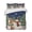 Navy blue, variant on Quilts Queen Size Bedding Set, Grey Vinatge Christmas Lightweight Quilted Comforter, Snowman Elk Xmas Tree Snowflake Soft Reversible Bedspread Coverlet with Pillow Covers for All Season, 90" x 96"