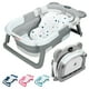 thumbnail image 1 of Bañera Para Bebe Con Cojin Plegable Tina de Baño para Bebe Bañera para Bebés y Niños Pequeños Plegable Portatil con Medidor Digital de Temperatura Tamaño Infantil, 1 of 6