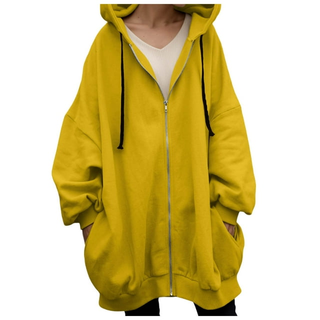Veste Longue à Capuche pour Femmes Manteau d'Hiver Chaud à Fermeture Éclair Décontracté pour Temps Froid