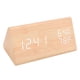 thumbnail image 5 of Reloj despertador digital de maderaReloj digital triangular de madera Reloj digital triangular de madera Reloj LED de madera resistente y resistente Jadeshay  A, 5 of 8