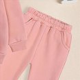 thumbnail image 5 of HCNTES Baby Boy Winter Clothes Toddler Boys Clothes Fall Winter Outfit Sets Long Sleeve Crew Neck Hooded Pocket Pullover Sweatshirt and Pants 6M 1T 2T 3T 4T 5T 2-Pieces, 5 of 7