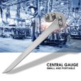thumbnail image 3 of Center Gauge Wookworking Ruler Small Portable Marking Tool Stainless Steel Supplies, 3 of 5
