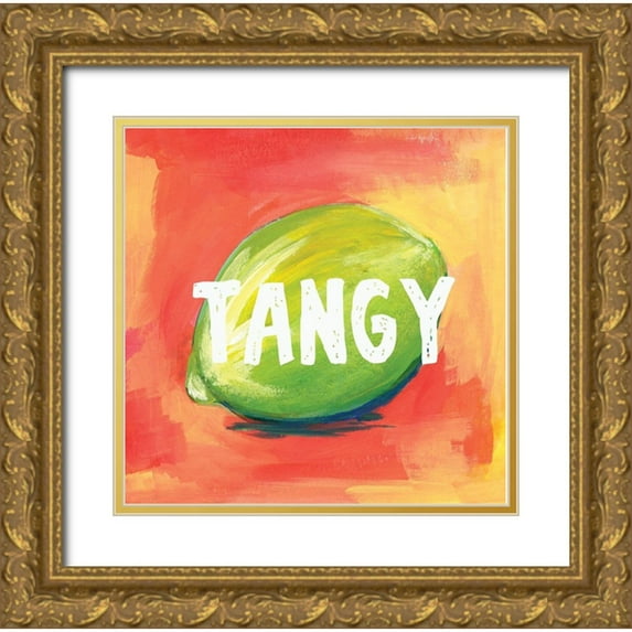 Seay, Anne 20x20 Gold Ornate Wood Framed with Double Matting Museum Art Print Titled - Tangy