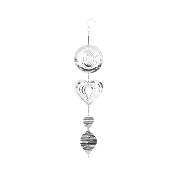 Bird Deterrents for Outside, Reflective Stainless Steel Wind Spinners, Garden Decor, Bird Scare Devices to Keep Woodpeckers, Pigeons Away from Your House, Patio, Orchards