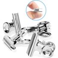 thumbnail image 3 of Organice recibos con clips magnéticos, clips magnéticos multiusos resistentes y duraderos para el hogar, la oficina, la escuela, 50 piezas plateadas, 22 mm, metal de alta calidad con tecnología, 3 of 5