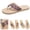 Red, variant on longantii Flip Flops for Women Summer Sandals Anti-slip Slippers Flip Flops Boho Beach Thong Sandals Red