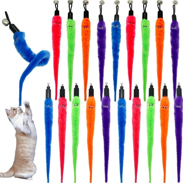 Recambios para varitas de gato CATENESS para juguetes con lombrices