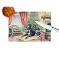 thumbnail image 4 of Carolines Treasures DAC2669LCB 0.2 x 15 x 12 in. Great Dane Cozy Christmas Glass Cutting Board, Large, 4 of 5