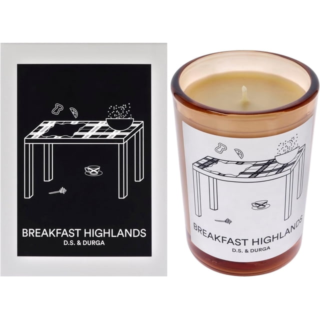 D.S. & Durga Breakfast Highlands by DS & Durga for Unisex - 7 oz Candle