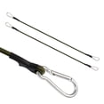 thumbnail image 4 of Bungee Cords with Carabiner Hook Lashing Luggage Tie Elastic Strap Heavy Duty Bungee Straps for Outdoor Camping, Hiking, 4 of 7