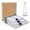 6 PCS, variant on AMIR 6 Vacuum Storage Bags with Electric Pump, Luggage Compression Bags Space Saver Seal Bags for Clothes Travel Home Organization Essentials