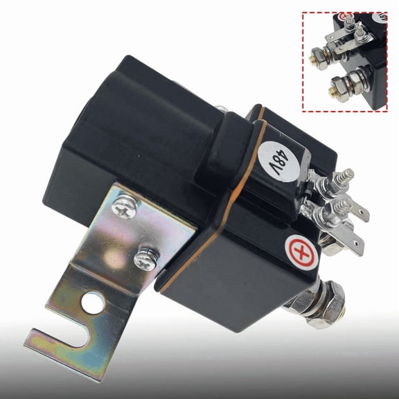 48V Heavy Duty Solenoid Replacement for Club Car Precedent & DS Golf Carts
