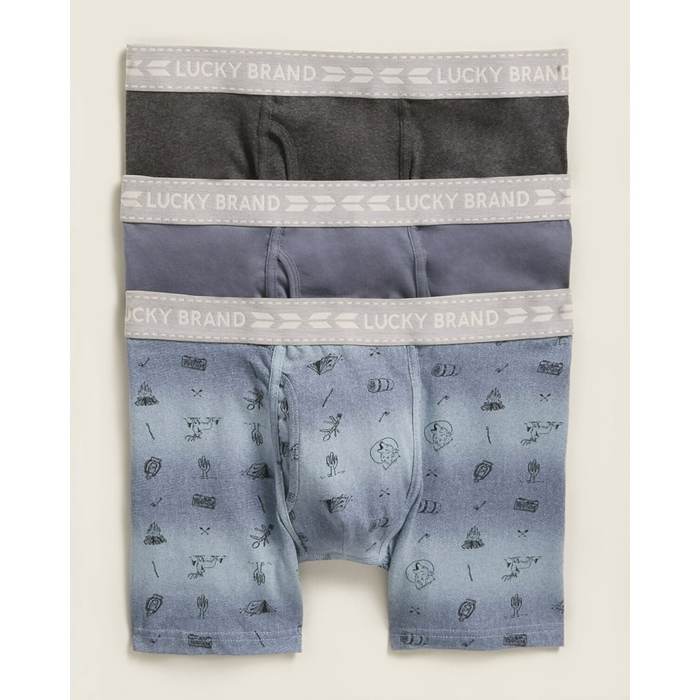 Lucky Brand LUCKY BRAND BOXER BRIEFS 06 P26 XLARGE FOX CTE MEN