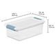 thumbnail image 2 of Caja de Almacenamiento Sterilite con Cierre Transparente de Plástico 6 Cuartos, 2 of 9