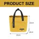 thumbnail image 2 of Bolso portátil del almuerzo de la prenda impermeable del bolso del aislamiento de la comida campestre de la capacidad grande del bolso del bento del bolso de la fiambrera, 2 of 5