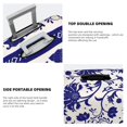 thumbnail image 4 of Goofa Blue And White Porcelain Pattern Pattern Luggage Covers For Suitcase,Suitcase Cover Protector Fit 18-32 Inch Luggage-Large, 4 of 9