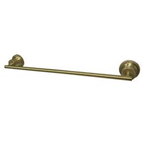 Kingston Brass BAH8212SB Concord 18 in. Single Towel Bar, Satin Brass