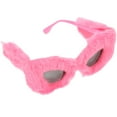 thumbnail image 1 of Gafas de sol de diseño de peluche, gafas de moda, divertidas gafas de fiesta, decoración, accesorio, 1 of 7