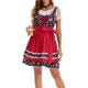 thumbnail image 3 of Vestido de Manga Corta para las Mujeres, Vestido Casual de Cuello en V de Bolsillo de Impresión de Moda Sexy Hecho de Poliéster Ligero para el Verano, Vestido de Verano para las Mujeres, 3 of 7
