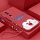thumbnail image 1 of casing Realme 5 5i 5 pro 6 6i 6 c3 Funda doraemon Protectora De Silicona Líquida Con El Mismo tether, 1 of 4