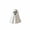 White M, variant on Glossy White Ceramic Face Ghost Figurine Statue, Minimalist Spooky Craft Ornament, Elegant Fall Decor for Halloween Tabletop Mantel Tiered Tray Living Room Indoor Layout
