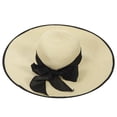 thumbnail image 4 of KAKOWELY Sombrero de playa plegable de verano, delicado sombrero de playa de ala ancha, gran sombrilla para mujer, 4 of 4