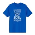 thumbnail image 4 of Beetlejuice My Whole Life Is A Dark Room Men's Blue Crew Neck Short Sleeve Tee-3XL, 4 of 7