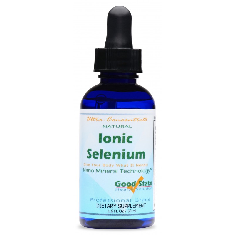 Good State Liquid Ionic Minerals Selenium Ultra Concentrate (10 drops equals 70 mcg, 100