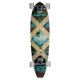 Longboard Kryptonics Native Surf 36'' Series 1965 Jaune et Marron - Longboard - Equipements sportifs