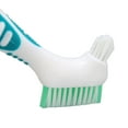 thumbnail image 2 of Denture Toothbrush, Denture Brush Plaque Bacteria Removal Effective Cleaning Prevent Dental Calculus Safe False Teeth Toothbrush for Cleaning Dentures, 2 of 9