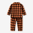 thumbnail image 5 of 12 Month Boy Clothes Winter Christmas Outfit Toddler Boy Plaid Shirt Toddler Boy Toddler Boy Clothes Plaid Shirt + Pants 2 Pieces Boy Winter Spring Outfits Set sets, 5 of 7