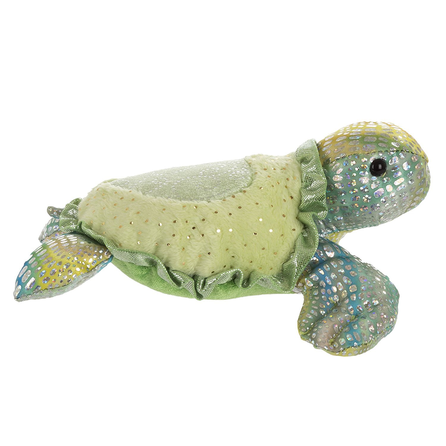 Aurora Tamara The Sea Turtle 7" Sea Sparkle #04127 Stuffed Animal Toy 