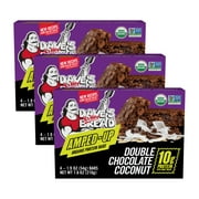 Dave's Killer Bread Double Chocolate Coconut Amped Up Protein Bars, 4 CT (Pack of 3)