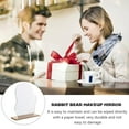 thumbnail image 4 of 1 Set of Aesthetic Mirror Decorative Table Makeup Mirror Desk Irregular Mirror with Stand, 4 of 8