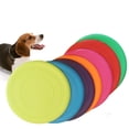 thumbnail image 5 of Water Resistant Dog Game Interactive Puppy Training Dog Food Pan Dog Flying Disc Pet Toy Flying Plate PINK, 5 of 8