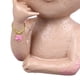 thumbnail image 4 of Face Planter Pot Resin Head Ornament for Indoor Outdoor Plants Pearl Tears Girl Dark Brown with 3 Shovels, 4 of 5