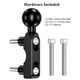 thumbnail image 2 of Brazo de doble toma de bola, soporte de cabeza de bola de rotación de 360 ​​grados para bicicleta y moto, 2 of 8